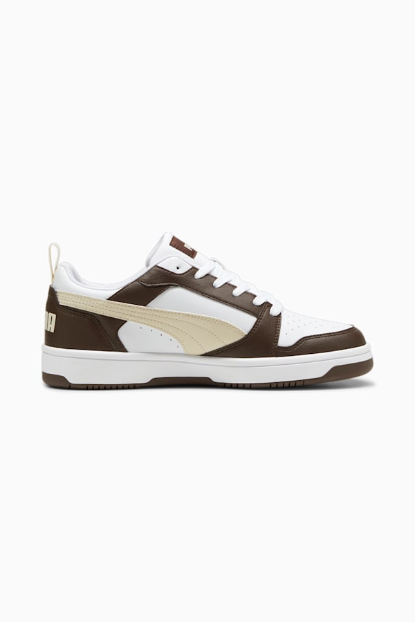 Rebound V6 Low Sneakers, Espresso Brown-Alpine Snow-PUMA White, extralarge