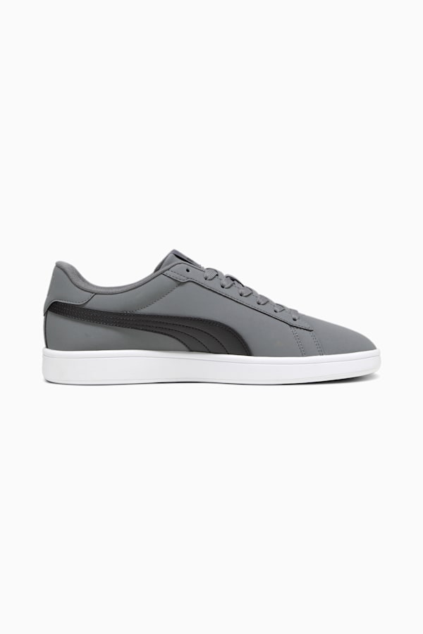 PUMA Smash 3.0 Buck Sneakers, Cool Dark Gray-PUMA Black-PUMA Gold-PUMA White, extralarge