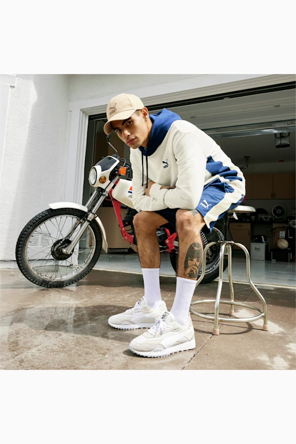 Blktop Rider Sneakers, Warm White-PUMA White, extralarge