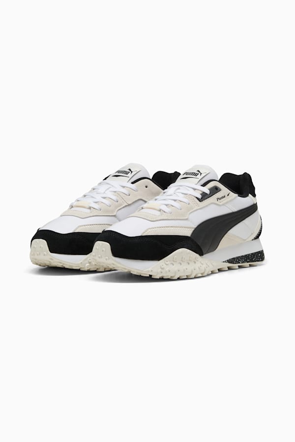 Blktop Rider Sneakers, PUMA White-PUMA Black-Warm White, extralarge-GBR
