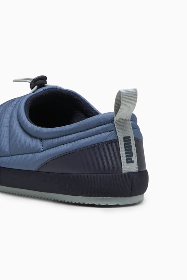 PUMA Tuff Padded Plus Slippers, Inky Blue-New Navy-Cool Mid Gray, extralarge