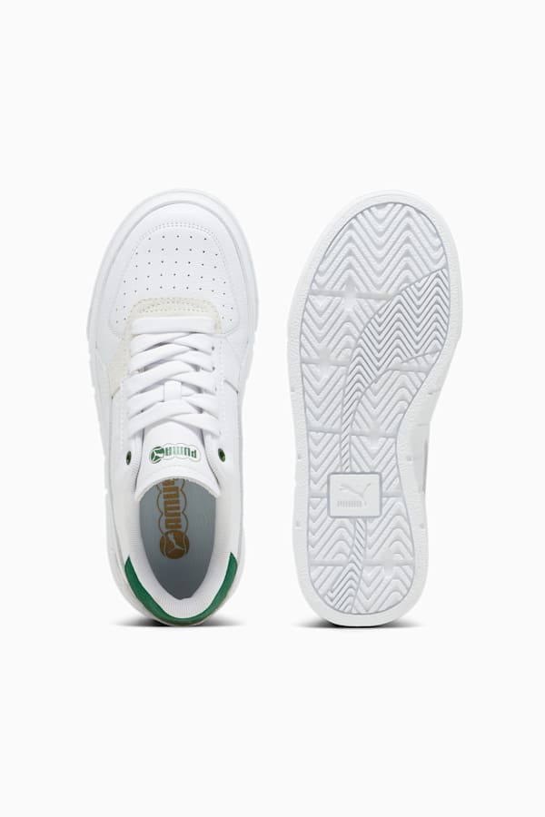 Cali Court Match Sneakers Women, PUMA White-Archive Green, extralarge
