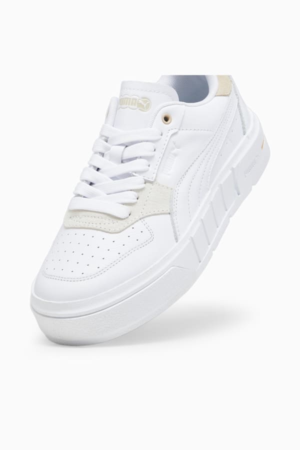Cali Court Match Sneakers Women, PUMA White-Granola, extralarge