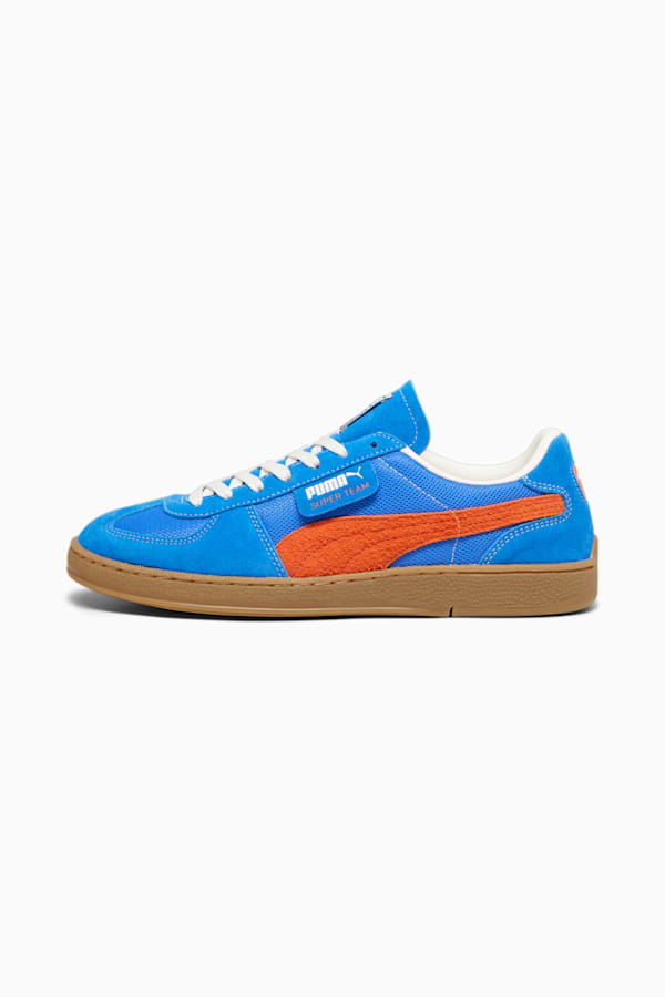 Super Team Handy Sneakers, Ultra Blue-Rickie Orange, extralarge