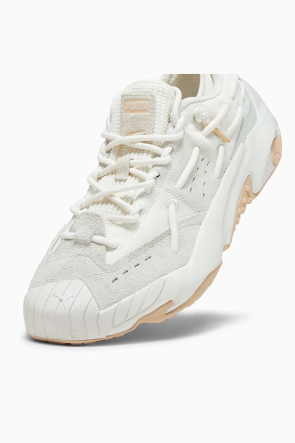Plexus Sand Sneakers, Frosted Ivory-Vapor Gray, extralarge