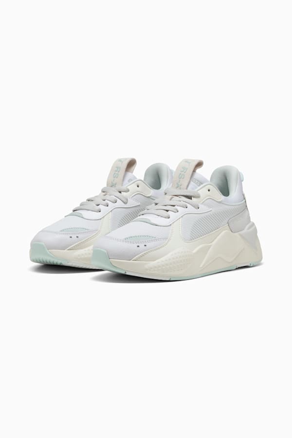 RS-X Soft Women's Sneakers, PUMA White-Peaceful Blue, extralarge