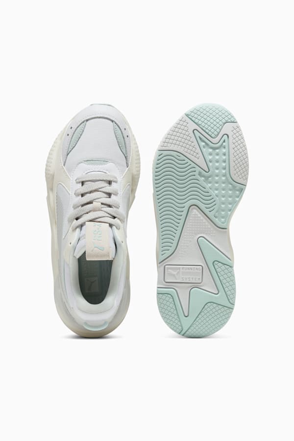 RS-X Soft Women's Sneakers, PUMA White-Peaceful Blue, extralarge