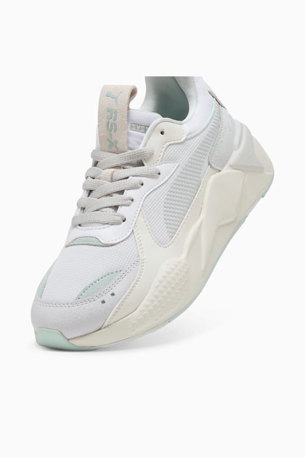RS-X Soft Women's Sneakers, PUMA White-Peaceful Blue, extralarge