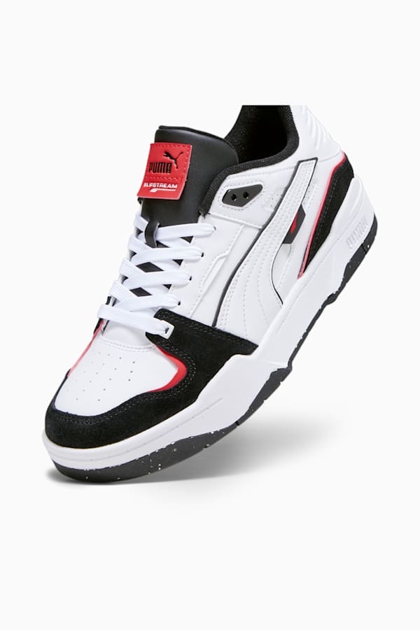 Slipstream Basketball Mix Sneakers, PUMA White-PUMA Black, extralarge