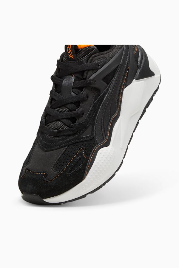 RS-X Efekt Perforated Sneakers, PUMA Black-Pumpkin Pie, extralarge