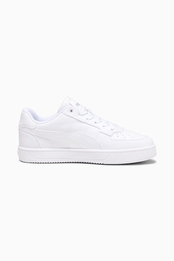 PUMA Caven 2.0 Youth Sneakers, PUMA White-PUMA Silver-PUMA Black, extralarge