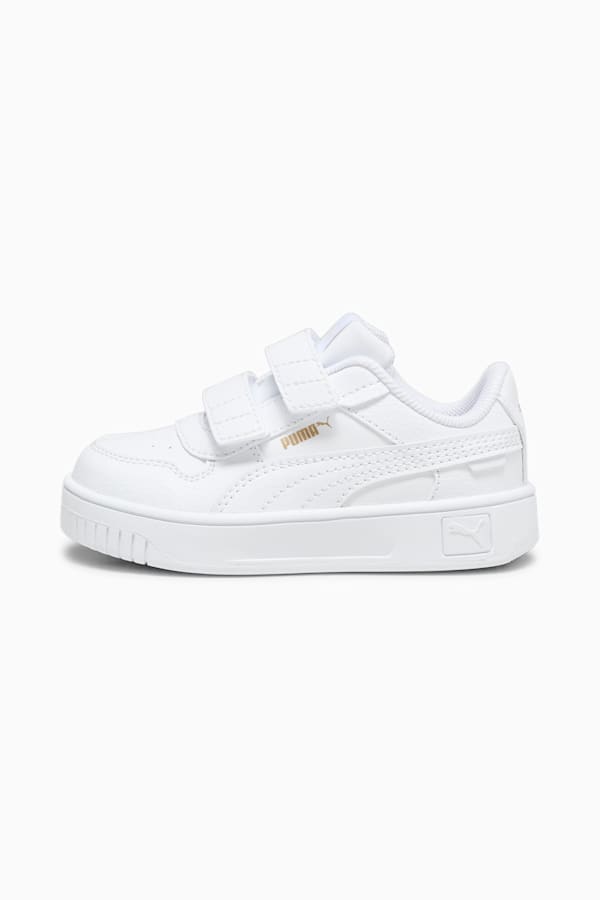 Carina Street Toddlers' Sneakers, PUMA White-PUMA White-PUMA Gold, extralarge-GBR