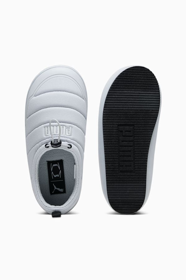 Tuff Padded Plus Slippers, Platinum Gray-PUMA Black, extralarge