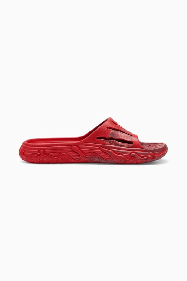 MB.03 Basketball Slides, For All Time Red-Fluro Peach Pes-Team Regal Red, extralarge