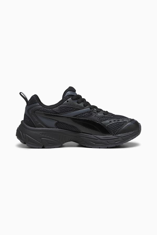 Morphic Base Youth Sneakers, PUMA Black-Strong Gray, extralarge