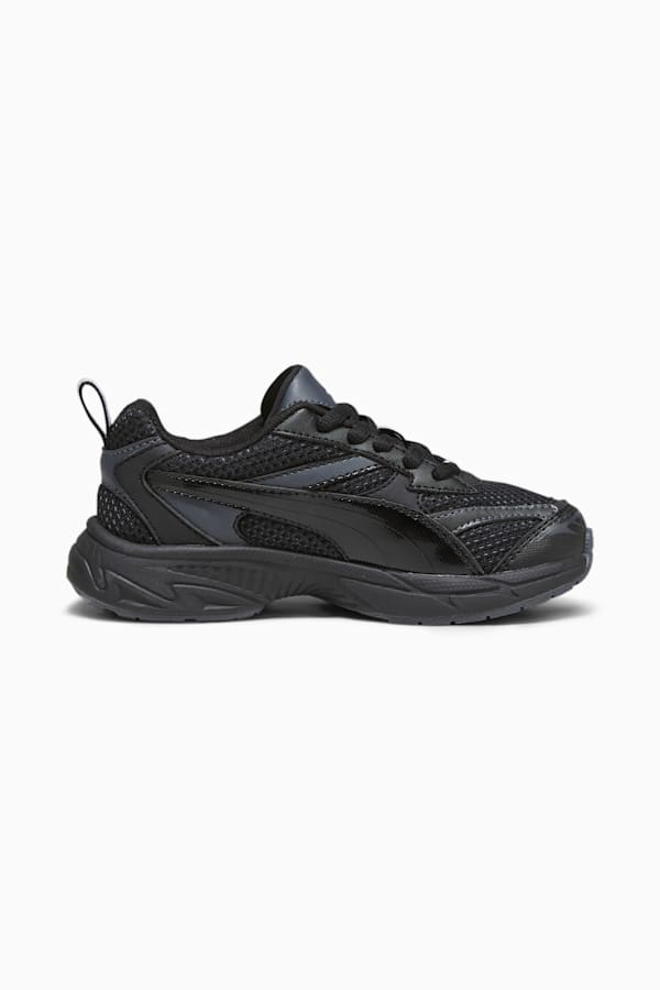 Morphic Basic Kids' Sneakers, PUMA Black-Strong Gray, extralarge