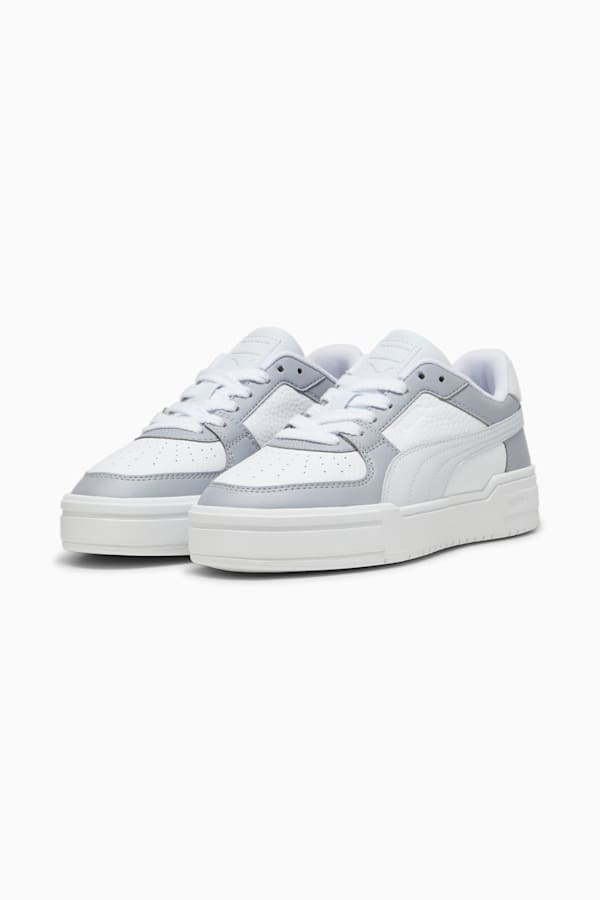 CA Pro Women's Sneakers, PUMA White-Silver Mist-Gray Fog, extralarge