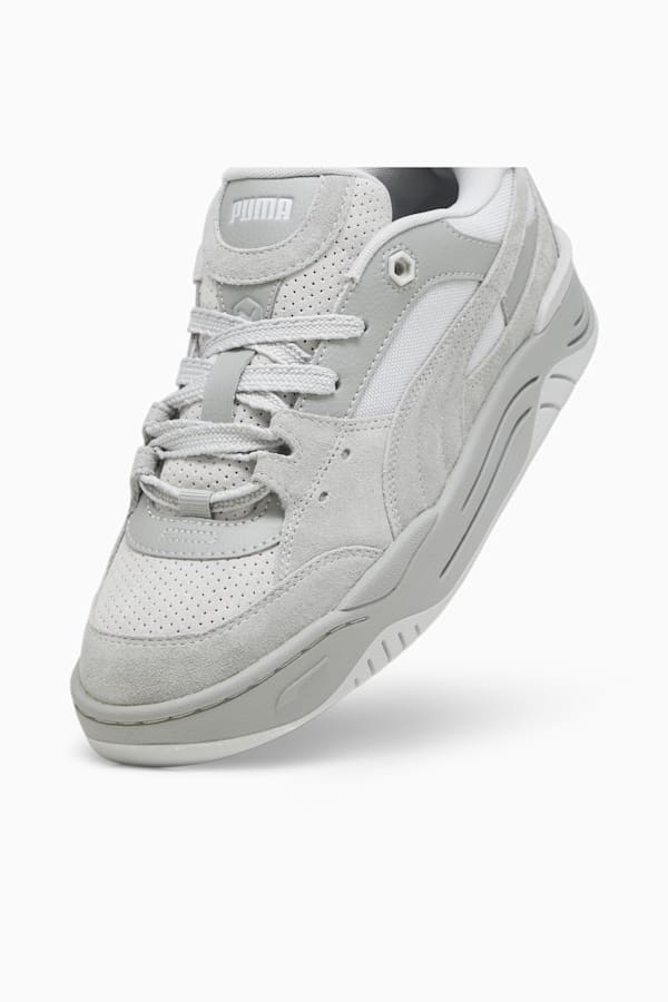 Puma-180 Perf Sneakers, Smokey Gray-Cool Light Gray, extralarge