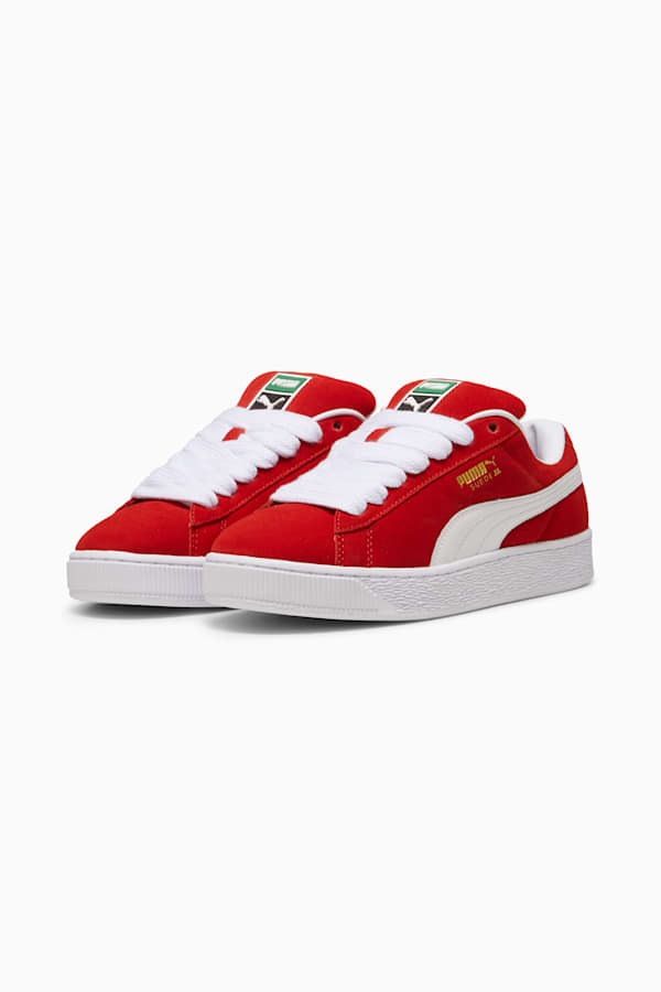 Suede XL Sneakers Unisex, For All Time Red-PUMA White, extralarge