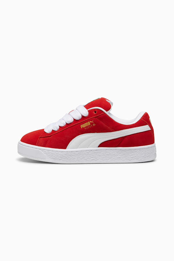 Suede XL Sneakers Unisex, For All Time Red-PUMA White, extralarge