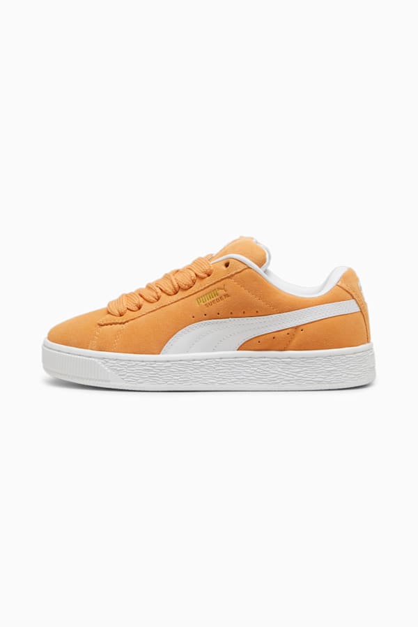 Suede XL Sneakers Unisex, Bright Melon-PUMA White, extralarge-GBR