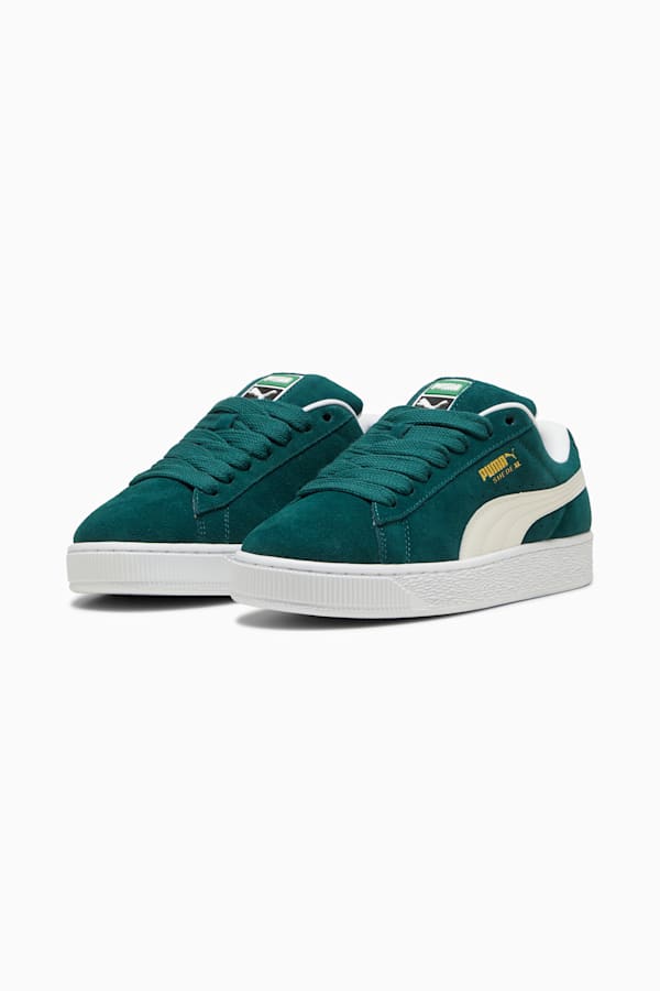 Suede XL Sneakers Unisex, Dark Myrtle-Warm White, extralarge