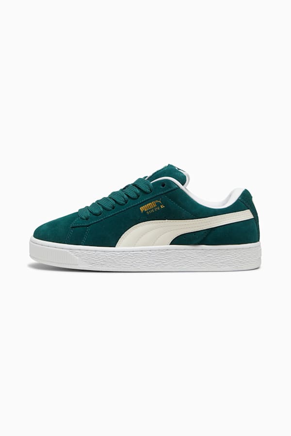 Suede XL Sneakers Unisex, Dark Myrtle-Warm White, extralarge