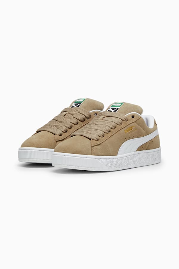 Suede XL Sneakers Unisex, Oak Branch-PUMA White, extralarge