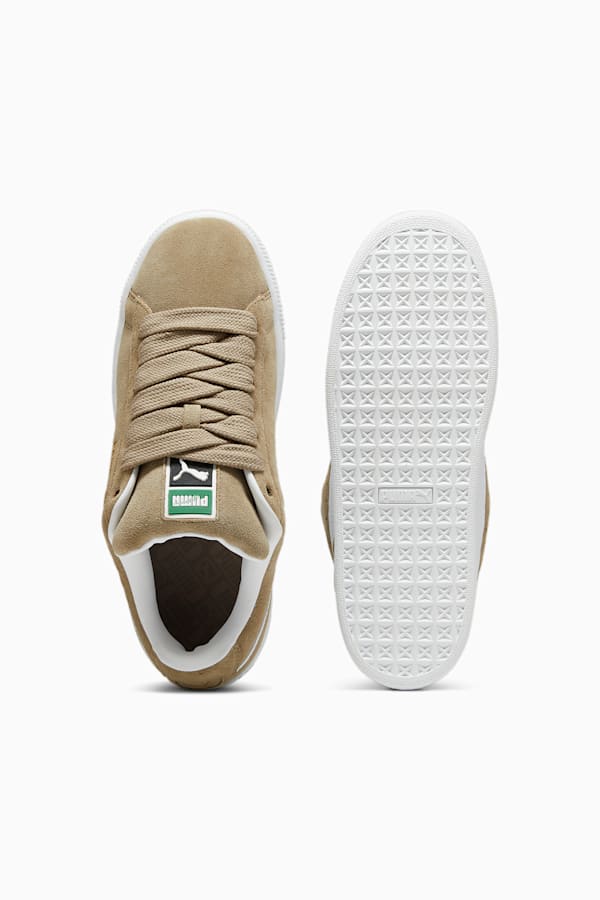 Suede XL Sneakers Unisex, Oak Branch-PUMA White, extralarge