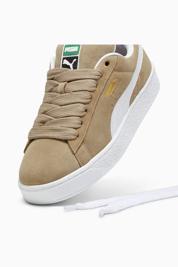Suede XL Sneakers Unisex, Oak Branch-PUMA White, extralarge