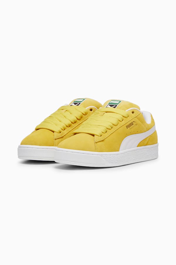 Suede XL Sneakers Unisex, Fresh Pear-PUMA White, extralarge-GBR