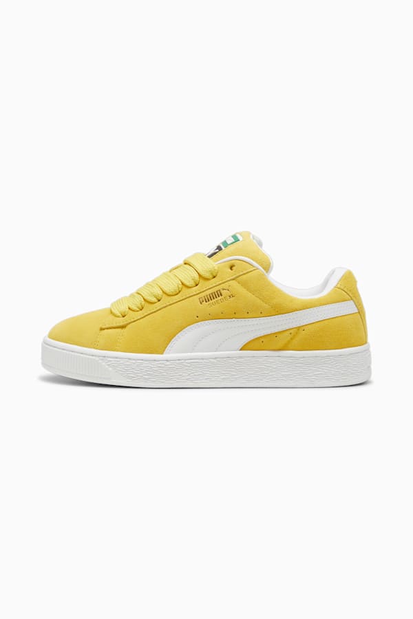 Suede XL Sneakers Unisex, Fresh Pear-PUMA White, extralarge-GBR