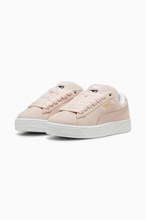 Suede XL Sneakers Unisex, Island Pink-Mauve Mist, extralarge