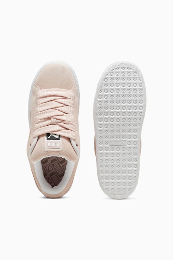 Suede XL Sneakers Unisex, Island Pink-Mauve Mist, extralarge