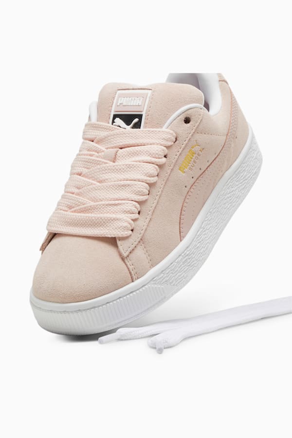 Suede XL Sneakers Unisex, Island Pink-Mauve Mist, extralarge