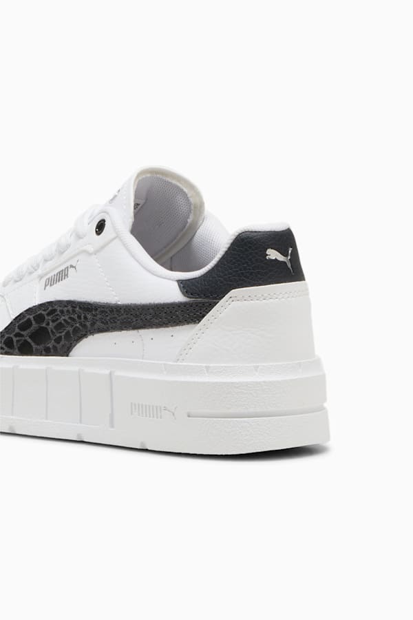 PUMA Cali Court Animal Youth Sneakers, PUMA White-PUMA Black, extralarge