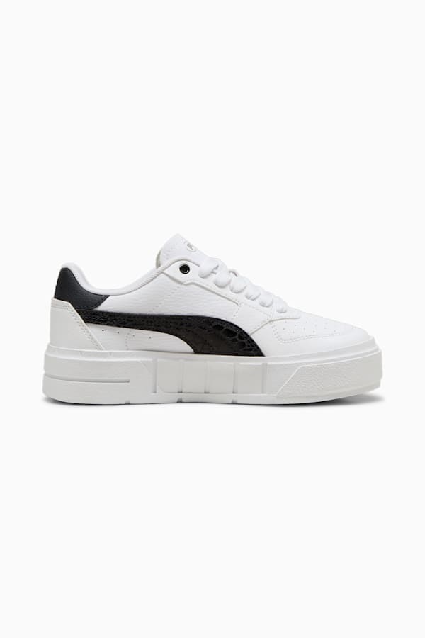 PUMA Cali Court Animal Youth Sneakers, PUMA White-PUMA Black, extralarge