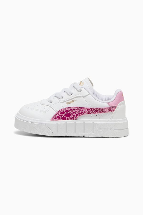 Cali Court Animal Toddler Sneakers, PUMA White-Magenta Gleam, extralarge