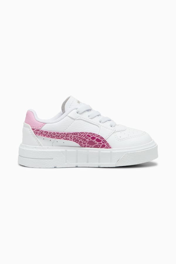 Cali Court Animal Toddler Sneakers, PUMA White-Magenta Gleam, extralarge
