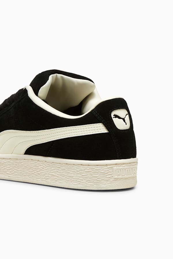 PUMA x PLEASURES Suede XL Sneakers, PUMA Black-Frosted Ivory, extralarge