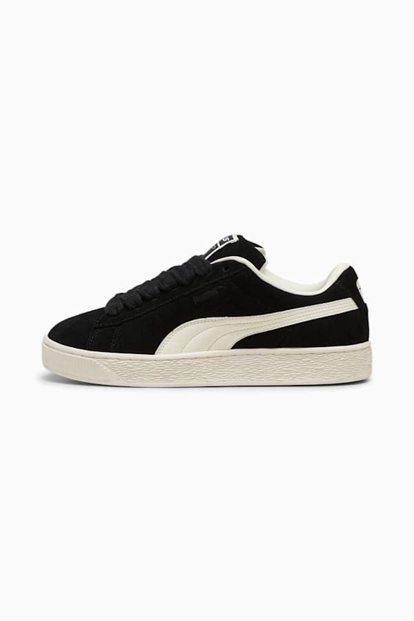 PUMA x PLEASURES Suede XL Sneakers, PUMA Black-Frosted Ivory, extralarge