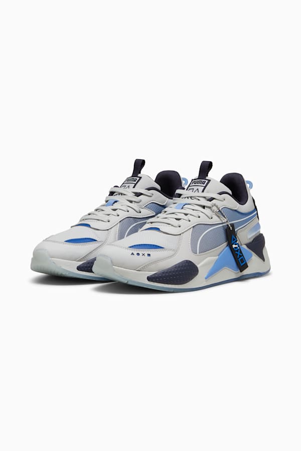 PUMA x PLAYSTATION RS-X Sneakers, Glacial Gray-Blue Skies, extralarge