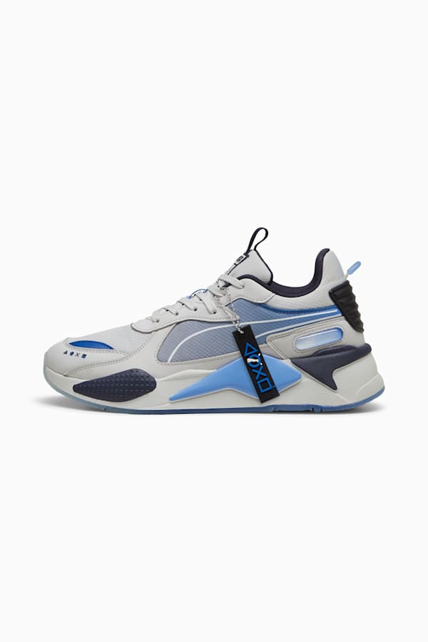 PUMA x PLAYSTATION RS-X Sneakers, Glacial Gray-Blue Skies, extralarge