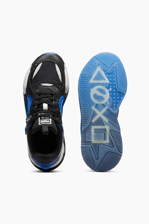 PUMA x PLAYSTATION RS-X Sneakers, PUMA Black-PUMA Team Royal, extralarge