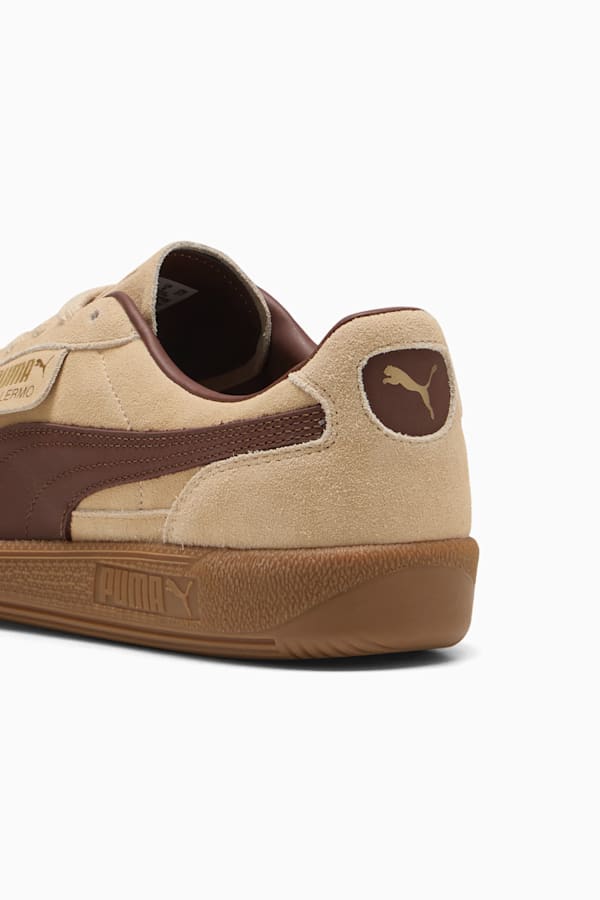 Palermo Sneakers Unisex, Light Sand-Chocotart-PUMA Gold, extralarge-GBR
