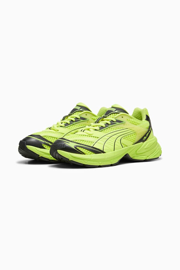 Black and lime green puma shoes hotsell