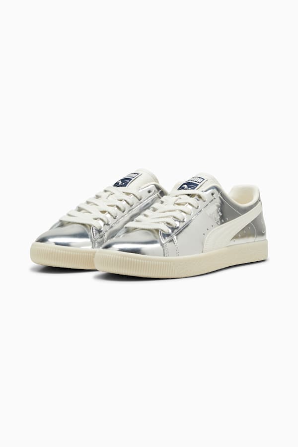 Clyde 3024 Sneakers, PUMA Silver-Warm White, extralarge