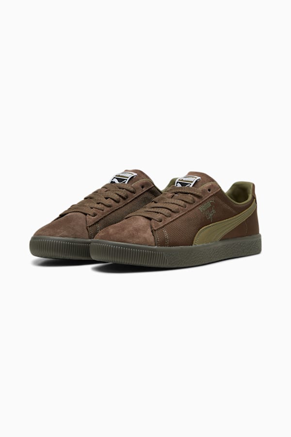 Clyde Soph Sneakers, Chocolate-Gum, extralarge