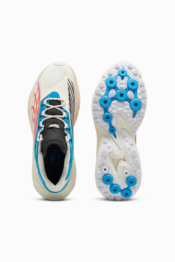 Spirex 'Icons of Speed' Sneakers, Warm White-Speed Blue, extralarge