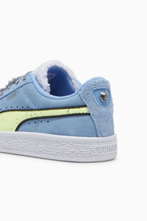 PUMA x TROLLS Suede Kids' Sneakers, Team Light Blue-Fizzy Light, extralarge